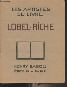 Les artistes du livre - 11 - Lobel-Riche