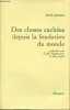 Des choses cachées depuis la fondation du monde (Recherches avec J.-M. Oughourlian et Guy Lefort). Girard René