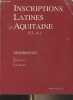 Inscriptions latines d'Aquitaine (I.L.A.) - Nitiobroges. Fages Brieuc/Maurin Louis