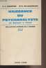 Naissance du psychanalyste de Mesmer à Freud - Collection Science de l'homme. Dr Chertok L./Dr De Saussure R.