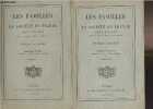 Les familles et la société en France avant la révolution - En 2 tomes - 4e édition. De Ribbe Charles