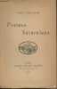 Poèmes Saturniens. Verlaine Paul