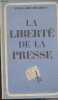 La libert&eacute; de la presse. Herriot Edouard