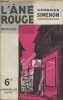 L'Ane rouge. Simenon Georges