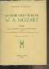 Le génie créateur de W.A. Mozart (Essai sur l'instauration musicale des personnages dans les noces de Figaro, Don Juan, La flute enchantée). Breydert ...