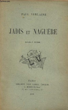 Jadis et Naguère (Nouvelle édition). Verlaine Paul