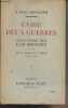 Entre deux guerres, souvenirs sur la IIIe République - 3 - Sur les chemins de la défaite, 1935-1940. Paul-Boncour J.