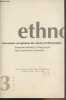 Actes des premières rencontres européennes des musées d'ethnographie 1993 - Proceedings of the first european meeting of ethnography and social ...