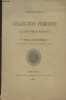 Inventaire sommaire de la collection Périgord à la bibliothèque nationale. De Bosredon Philippe