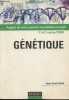 "Génétique - ""Sciences sup/Rappels de cours, exercices et problèmes résolus"" 1er et 2e cycles/PCEM". Serre Jean-Louis