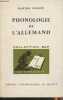 "Phonologie de l'allemand - Collection ""Sup/Le linguiste"" n°8". Philipp Marthe