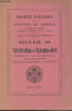 Soci&eacute;t&eacute; d'&eacute;tudes de la Province de Cambrai (Histoire de Flandre, Tournaisis, Cambr&eacute;sis, Hainaut, Artois) - Recueil 48 - Table H&eacute;raldique de ...