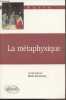"La métaphysique - ""Philo""". Bouversse Renée