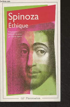 "Oeuvres III - Ethique démontrée suivant l'ordre géométrique et divisée en cinq parties - ""GF"" n°57". Spinoza