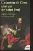 "L'avorton de Dieu, une vie de Saint Paul - ""Tempus"" n&deg;90". Decaux Alain