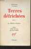 "Terres défrichées - Tome 1 - ""Littératures soviétiques""". Cholokhov Mikhail