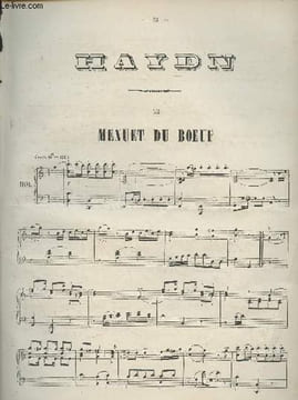 Le Menuet du Boeuf. Haydn