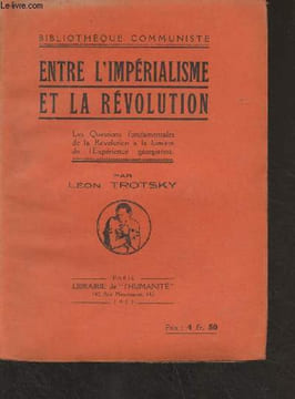 "Entre l'impérialisme et la révolution (Les questions fondamentales de la Révolution à la lumière de l'Expérience géorgienne) - ""Bibliothèque ...