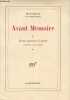 Avant mémoire - I. D'une minute à l'autre (Paris, 1555-1736). Delay Jean