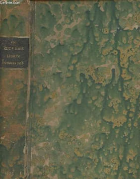 Les oeuvres libres - N°52 Oct. 1925 : René Boylesve, La fin ; Enfin! ; Des leçons d'amour dans un parc - Boni de Castellane, Vingt ans de Paris - ...