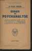 Essais de psychanalyse + Abrégé de psychanalyse. Dr Freud Sigm.