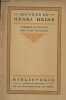 Oeuvres de Henri Heine - Po&egrave;mes & chants, Atta Troll - Germania. Heine Henri