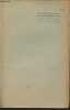 Influence des piroplasmoses bovines sur la production laitière en Algérie - Archives de l'Intitut pasteur d'Algérie, T. XXV, n°2, juin 1947. Donatien ...