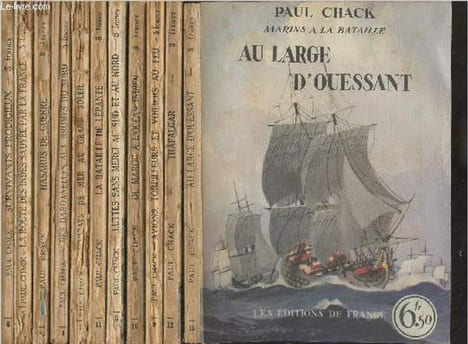 "Lot de 11 livres de la collection ""Marins à la bataille"" : Luttes sans merci au Sud et au Nord - La bataille de Lépante - Combats de mer au grand ...