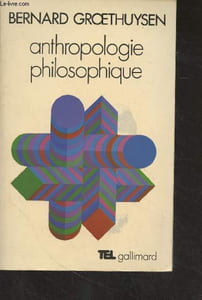 "Anthropologie philosophique - ""Tel"" n°48"