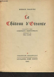 Le château d'Otrante - Collection romantique n°4