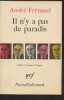 "Il n'y a pas de paradis - ""Poésie""". Frénaud André