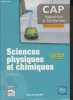 Sciences physiques et chimiques - Industriels et Tertiaires - CAP - Groupements A, B & C. Granjoux Nathalie