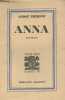 "Anna - ""Pour mon plaisir"" III". Thérive André