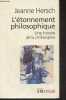 "L'étonnement philosophique (Une histoire de la philosophie) - ""Folio essais"" n°216". Hersch Jeanne