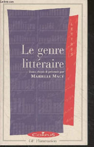 "Le genre littéraire - ""Corpus GF"" n°3068"