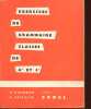 EXERCICES DE GRAMMAIRE - CLASSES DE 4&egrave; ET 3 &egrave;.. BONNARD H. ET ARVEILLER R.