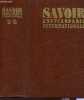 SAVOIR - ENCYCLOPEDIE INTERNATIONALE - TOME II : DE D A K.. ARMAND L. / BERTHOIN / GENEVOIX / GUEHENNO /....