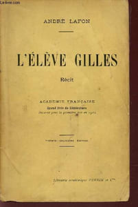 L'ELEVE GILLES - RECIT.