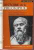 HISTOIRE DE LA PHILOSOPHIE - TOME I : L'ANTIQUITE ET LE MOYEN AGE / FASCICULE 1 - I'TRODUCTION - PERIODE HELLENIQUE.. BREHIER EMILE