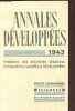 ANNALES DEVELOPPEES - EPREUVES DES RECENTES SESSIONS D'EXAMENS CLASSEES & DEVELOPPEES - 1943 - SCIENCES / BREVET ELEMENTAIRE .. COLLECTIF