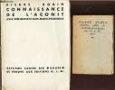 "CONNAISSANCE DE L'ACONIT - 7e cahier des DOUZE. + ""8e CAHIER DE HABITURE DE LA POESIE"" (1937).". ROBIN PIERRE