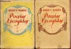 Poesias escogidas - en 2 volumes / tomes I et II.. Ruben Dario