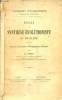ESSAI DE SYNTHESE EVOLUTIONISTE OU MONALISTE - TESTAMENT PHILOSOPHIQUE EXAMEN DE CONSCIENCE.. CH.HORION