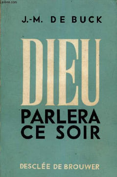 DIEU PARLERA CE SOIR - 10E EDITION.. J.-M. DE BUCK