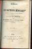 Mémoire sur les doctrines médicales présenté à l'académie impériale de médecine dans la séance du 31 mai 1859 par le Dr P.V. Renouard suivi de rapport ...