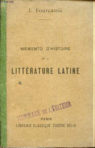 Mémento d'histoire de la littérature latine.