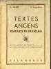 Textes anciens traduits en français - Lectures suivies et dirigées pour la section moderne des classes de 6e,5e,4e,3e des lycées et collèges et pour ...