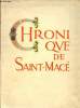 Chronique de Saint-Macé.. Isolle Jacques