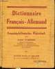 Dictionnaire Français-Allemand - Franzosisch-Deutsches Worterbuch.. Pfrimmer Albert