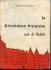 La révolution française est à fuire.. Saint-Pierre François